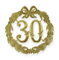 Floristik24 Výročí číslo 30 ve zlatě