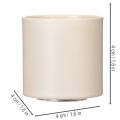 Magnetické svícny pro tlusté kuželové svíčky (4 cm), 4 kusy | Floristik24.cz