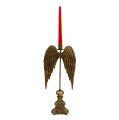 Floristik24 Svícen s andělskými křídly zlatý V42cm