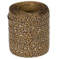 Kudrnatá stuha, leopardí vzor, dárková stuha pro kreativní balení, 10 mm, 100 m | Floristik24.cz