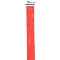 Červená stuha, dárkové balení z udržitelných materiálů, role 10 mm 100 m | Floristik24.cz