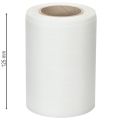 Bílá věnečná stuha 125 mm 25 m, dekorativní stuha, pohřební obřad, dekorace na hrob | Floristik24.cz