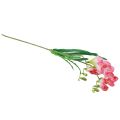 Floristik24 Umělé zahradní květiny Freesia Pink 58cm