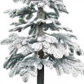 Floristik24 Umělá dekorace na vánoční stromeček zasněžená 120cm