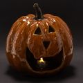Keramická dýňová halloweenská