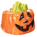 Floristik24 Dekorativní keramická figurka dýně na podzim a Halloween, 8 cm