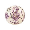 Floristik24 Keramická kulička malá levandulová keramická dekorace fialová krémová Ø9,5cm