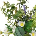Floristik24 Umělá kytice s eukalyptovým zdobením umělými květinami 48cm
