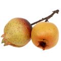 Floristik24 Umělé ovoce granátové jablko se semínky Ø6cm - Ø7cm L18cm
