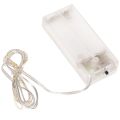 Bateriové řetězové světelné řetězy pro vnitřní použití, teplá bílá, 10 LED diod, délka 1 m, 6 kusů | Floristik24.cz