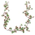 Floristik24 Girlanda z umělého modřínu s kužely a jehličími větvičkami, 120 cm