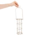 Zahradní lucerna, kovová větrná lampa Ø8,5 cm V23/18,5/14,5 cm, sada 3 kusů | Floristik24.cz