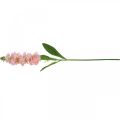 Floristik24 Levkoje růžový květ umělý jako pravý stonkový květ 78cm