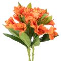 Floristik24 Umělý květ pomeranče Alstroemeria, umělá kytice, 75 cm, 3 kusy