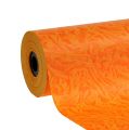 Floristik24 Manžetový papír oranžový 25cm 100m
