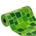 Floristik24 Manžetový papír na květinové kytice s mozaikovým vzorem, 25 cm x 100 m