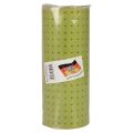 Floristik24 Manžetový papír hedvábný papír mechové zelené tečky 25cm 100m