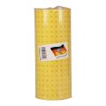 Floristik24 Manžetový papír hedvábný papír žluté tečky 25cm 100m