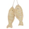 Floristik24 Námořní závěsná dekorace, ozdobná rybka k zavěšení, V32cm