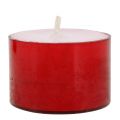 Floristik24 Colorlights čajové svíčky červené 40ks