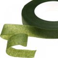 Floristik24 OASIS® Flower Tape, květinová páska, samolepící, mechově zelená š13mm d27,5cm 2ks