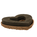 Pěnová květinová výplň ve tvaru srdce OASIS® Renewal® Floral Foam Biolit® 27 cm 2 ks | Floristik24.cz