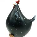 Floristik24 Ozdobné kuře, jarní figurka, velikonoční dekorace, slepice, dekorace kuře 18cm