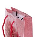 Floristik24 Papírová taška jiřina 12cm x 19cm růžová