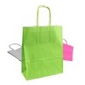Floristik24 Papírová taška dárková taška papír barevný 18×22×8cm 30str