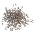 Floristik24 Květinové a dekorační špendlíky s perleťovou hlavičkou, stříbrné, Ø4mm, 40mm, 150 kusů