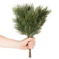Dekorativní svazek umělých borovicových větviček pro aranžmá 39cm 6 ks | Floristik24.cz