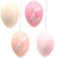 Floristik24 Velikonoční vajíčka na zavěšení pastelové barvy 12cm 4ks
