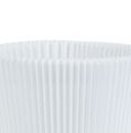 Floristik24 Plisované manžety bílé 10,5cm 100p