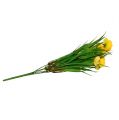 Floristik24 Kytice Ranunculus s trávou 35cm žlutá
