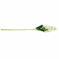 Floristik24 Panicle Hydrangea Cream White Umělý hedvábný květ hortenzie 98cm