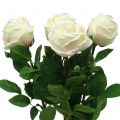 Floristik24 Růže v růžové 65cm 4ks