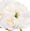 Floristik24 Kytice růže bílá Ø26cm