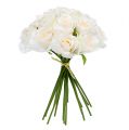 Floristik24 Kytice růže bílá Ø26cm