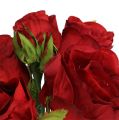 Floristik24 Kytice růží červená 25cm