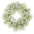 Floristik24 Gypsophila věnec bílý květinový věnec svatební Ø30cm