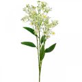 Floristik24 Umělý hedvábný výbuch, květinová dekorace, hedvábná květina, ozdobná květina bílá L72cm