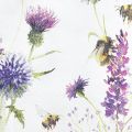 Floristik24 Ubrousky letní čmeláci včelky dekorace 25x25cm 20ks