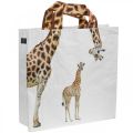 Floristik24 Nákupní taška, nákupní taška B39,5cm taška žirafa