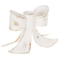 Floristik24 Svícen ve tvaru vintage mašle, 12 cm