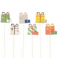 Floristik24 Dárková sada značkovačů rostlin, dřevěný design, 31 cm, 12 kusů