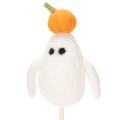 Figurky duchů na dřevěných tyčkách, halloweenská dekorace, 54 cm, 8 kusů | Floristik24.cz