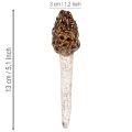 Umělý dekorativní kůl smrž do květináčů a na stůl, 13 cm, 2 kusy | Floristik24.cz