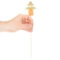 Dřevěné dekorace strašáka, různé barvy, 30 cm, 12 kusů | Floristik24.cz