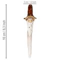 Dekorativní figurka zahradního trpaslíka do květináčů, 16 cm, 2 kusy | Floristik24.cz
