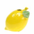 Floristik24 Kameninová váza Lemon Yellow 10cm
